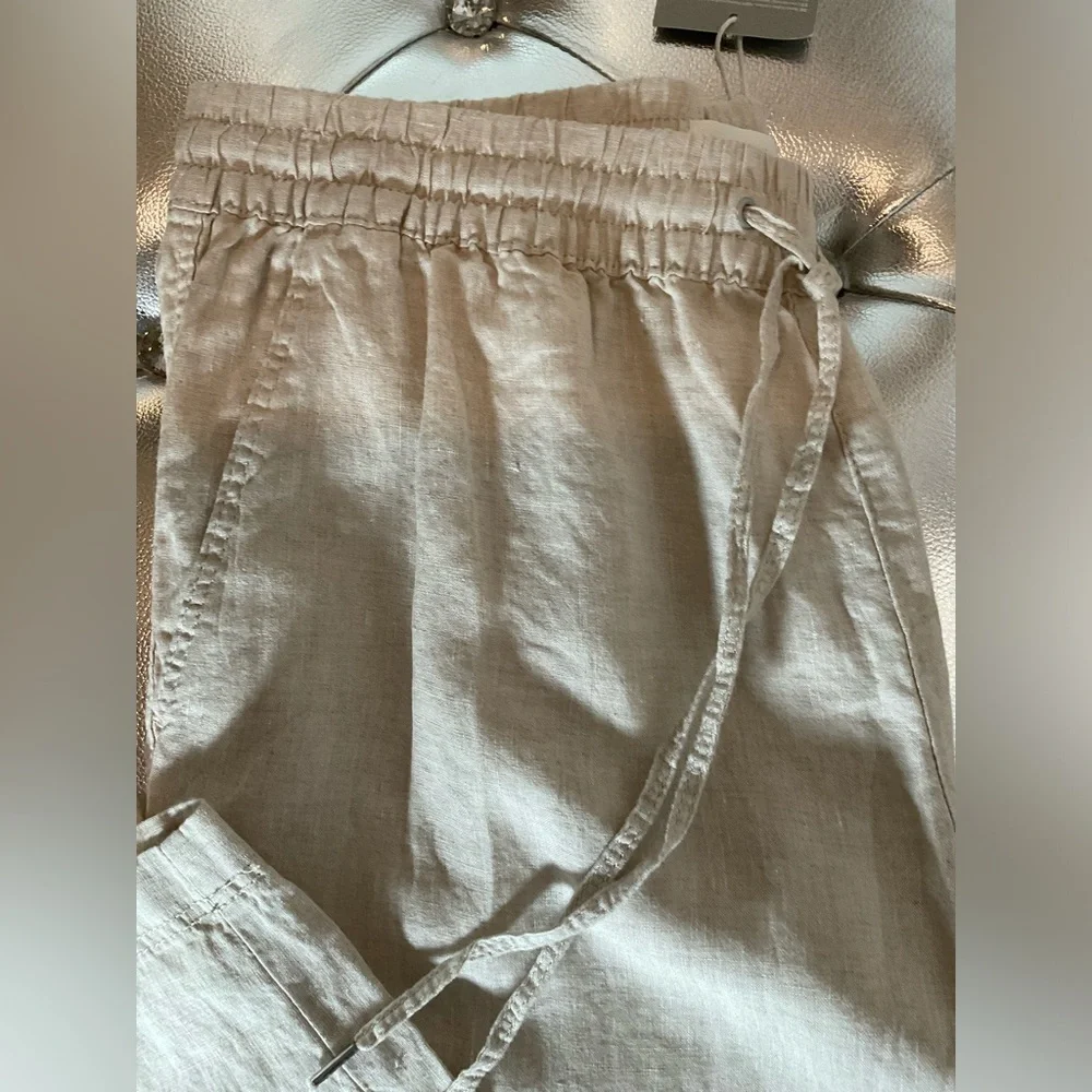 H&M natural linen trousers - Picture 6 of 9